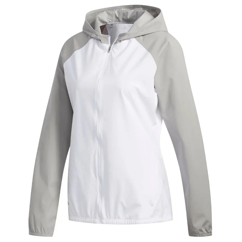 Adidas Climastorm Womens Golf Jacket Denim Jacket Leather Jacket Suede Jacket