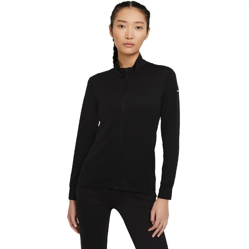 Nike Dri-FIT Victory UV Womens Golf Jacket Zip Front Button Front Snap Front
