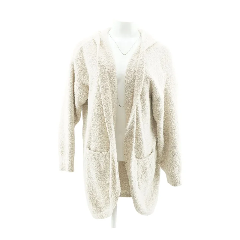 Ivory Solid Cardigan Sweater Polka Dot Checkered Tartan