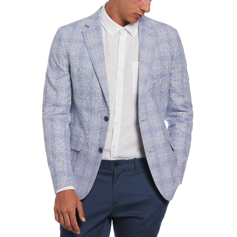 Linen Blend Sport Coat Wool Cashmere Tweed