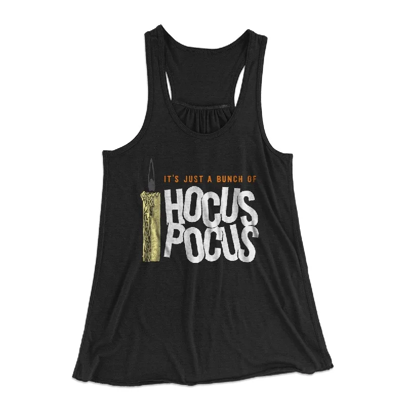 Bunch of Hocus Pocus Women's Flowey Tank Top sage tank top
