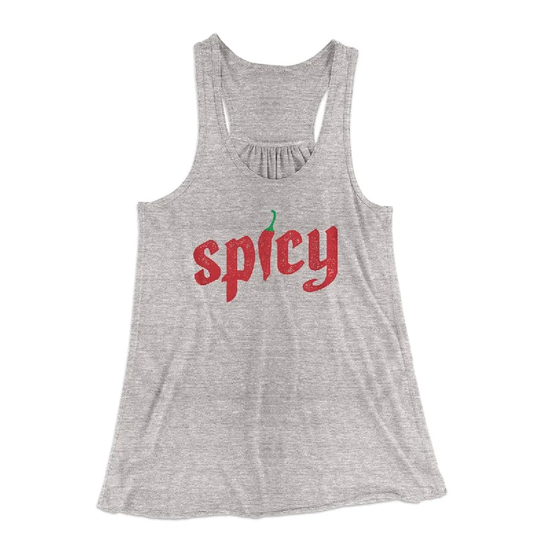 Spicy Funny Women's Flowey Tank Top flexible tank top