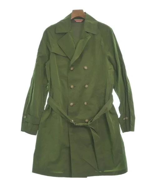 ETONNE Trench coats Peter Pan Collar Cowl Neck Turtleneck