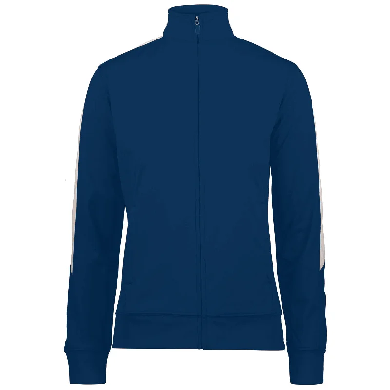 Augusta Women's Navy/White Medalist Jacket 2.0 Jersey Jacket Tulle Jacket Batik Jacket