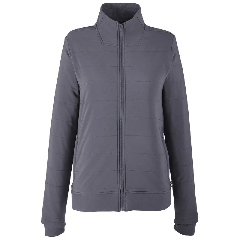 Spyder Women's Polar Transit Jacket Zip Front Button Front Snap Front
