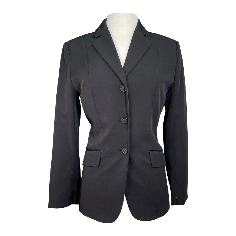 Huntfield's Classic Competition Coat in Black - Women's 10 Anorak Windbreaker Fleece
