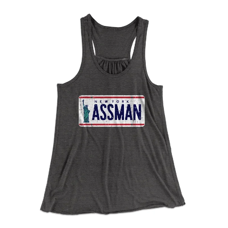 Assman Women's Flowey Tank Top vintage tank top
