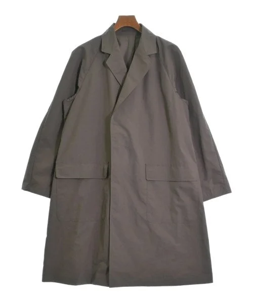EN ROUTE Chesterfield coats Lapel Coat Peter Pan Collar Coat Cowl Neck Coat