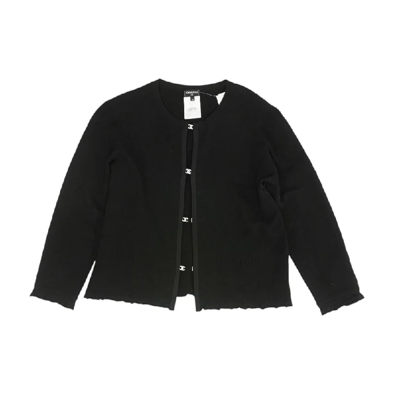 Diamond Closure Viscose Cardigan Crew Neck V-Neck Turtle Neck