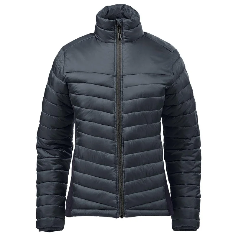 Stormtech Women's Indigo/Midnight Montserrat Thermal Jacket Denim Fabric Leather Fabric Suede Fabric