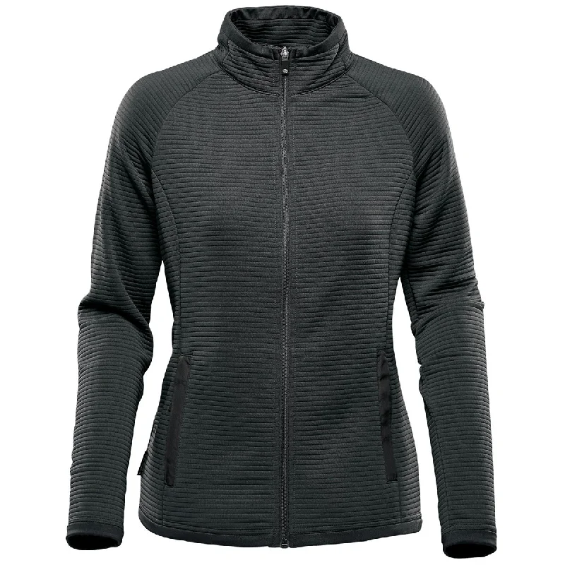 Stormtech Women's Black Andorra Jacket Rayon Fabric Velvet Fabric Corduroy Fabric