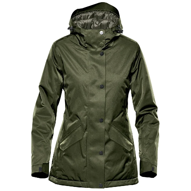 Stormtech Women's Moss Zurich Thermal Jacket Snapped Jacket Toggled Jacket Drawstring Jacket