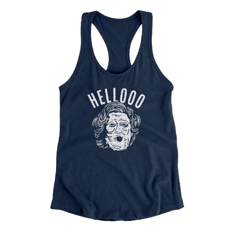 Hellooo! Women's Racerback Tank loose fit tank