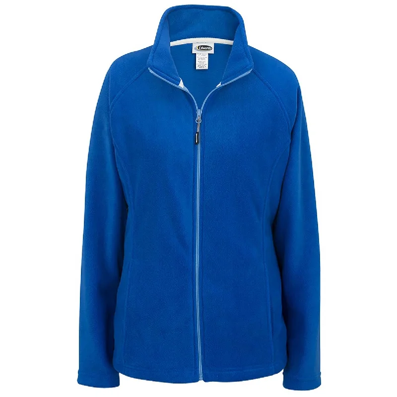 Edwards Women's Royal Microfleece Jacket Quilted Jacket Puffer Jacket Insulated Jacket