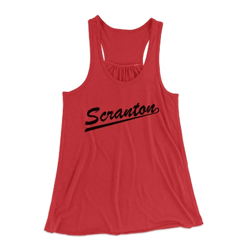 Scranton Branch Company Picnic Women's Flowey Tank Top fitness tank top