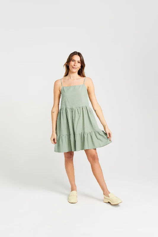 Zig Dress - Sale - Sage