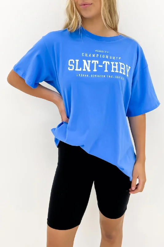 Varsity Tee Blue