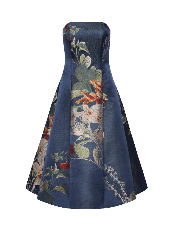 Navy-Floral
