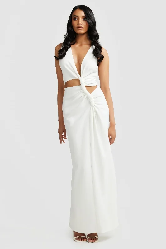 Azzura Dress - White