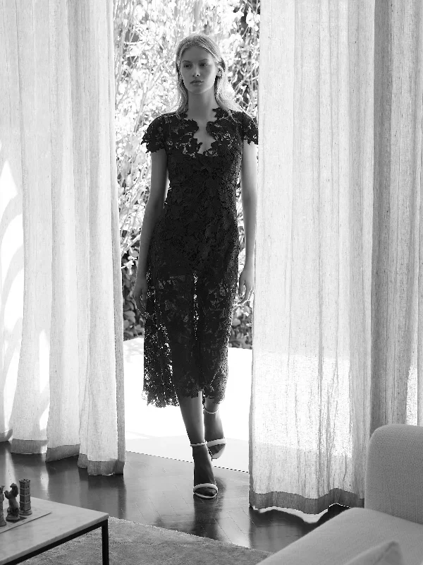 Belinda Dress - Black (Size 8 Only)