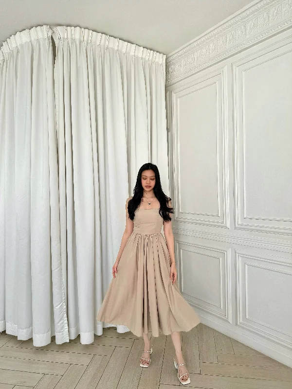 Pamela dress (KHAKI)