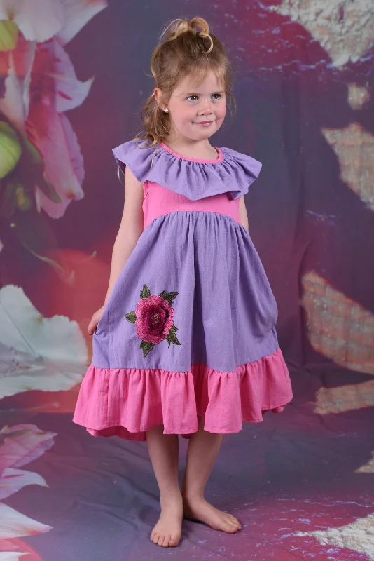Isabella Girl's Dress - Pink | SALE