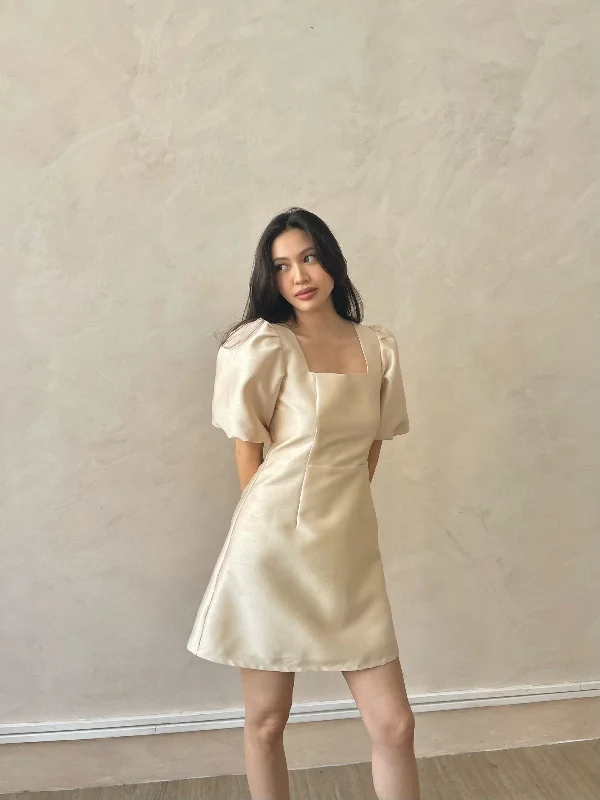 Sandrine dress (CHAMPAGNE)