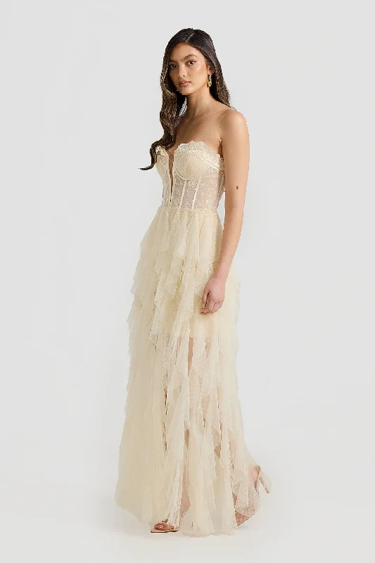 Vera Gown - Beige