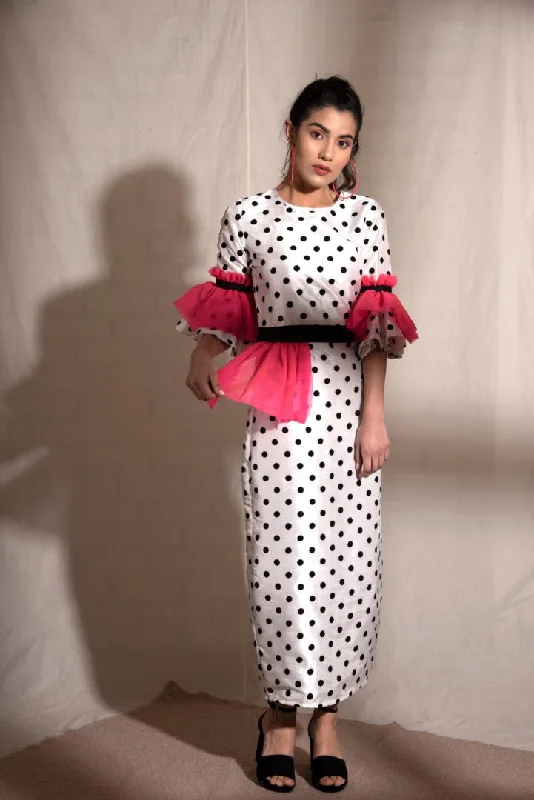 Women's Retro Dress - Khumaar- Shuchi Bhutani