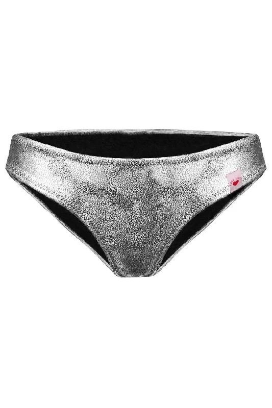 Amelia Silver bikini bottom Backless bikini, Sexy, Elegant, Comfortable