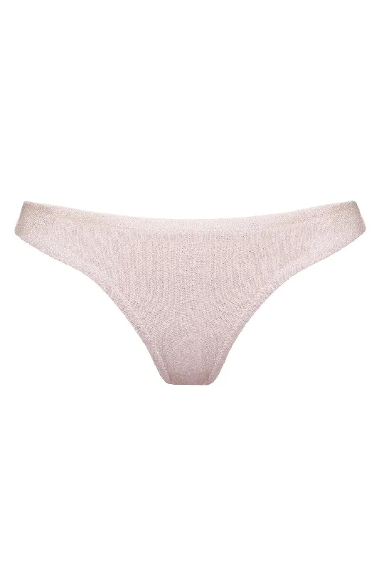 Ariel Blush bikini bottom Bikini with rings, Chic, Stylish, Sexy