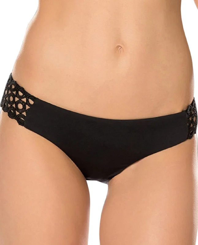 Becca by Rebecca Virtue Siren Open Ringlet HIpster Bikini Bottom V-neck bikini, Sexy, Chic, Comfortable