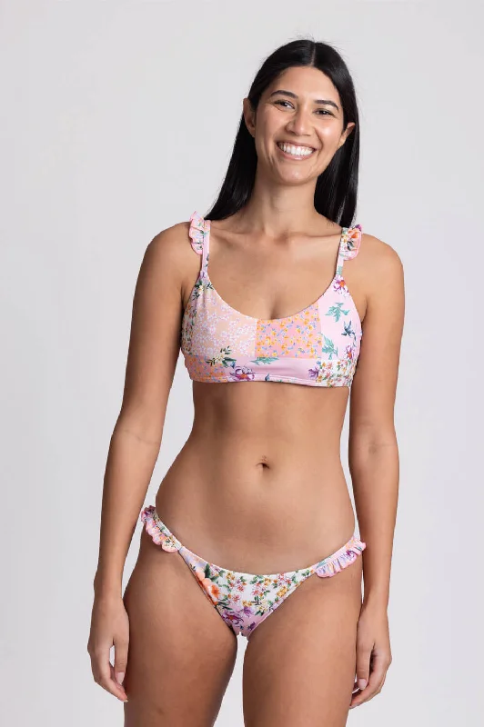 Karlee Bikini Bottom - Cottage Patch Full coverage bikini, Comfortable, Modest, Trendy