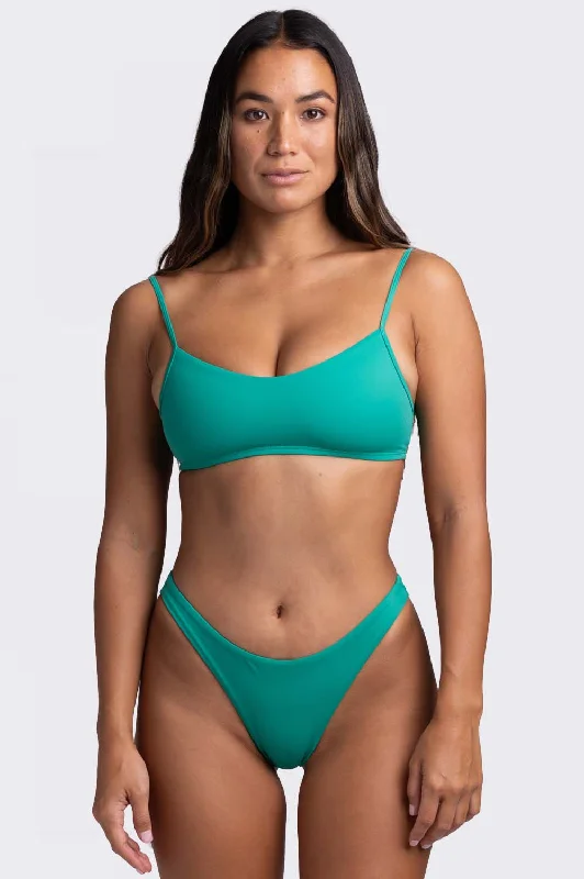 Kelia Bikini Bottom - Monstera Sleeveless bikini, Chic, Sexy, Comfortable