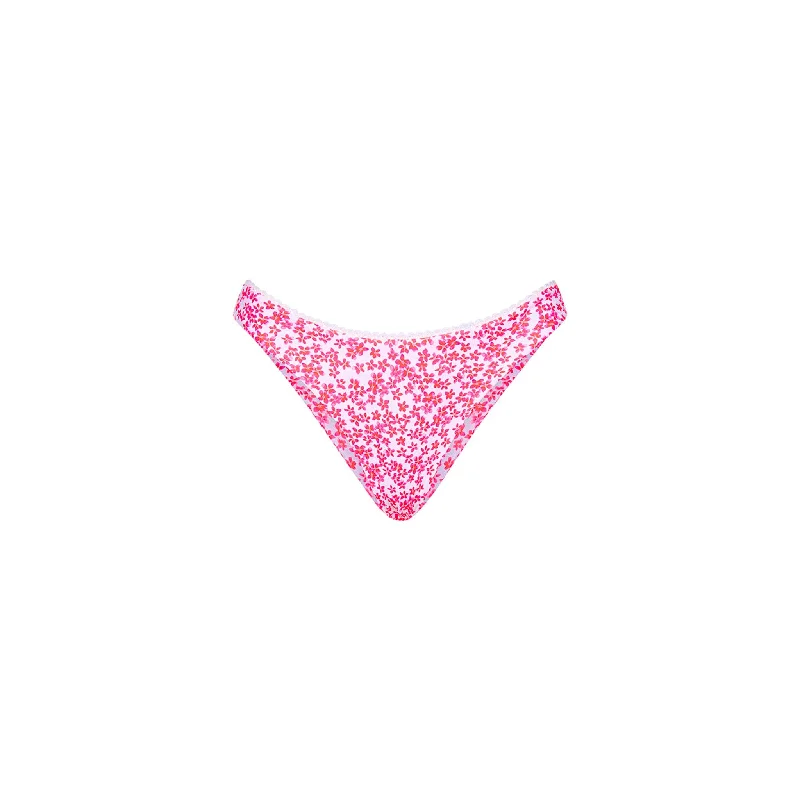 Decorative Full Coverage Bikini Bottom - Lovebug Solid color bikini, Sleek, Minimalist, Trendy