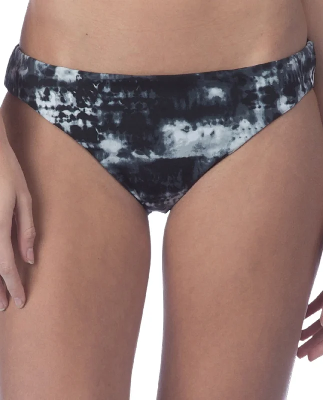 Lucky Brand Reversible Global Tie Dye Hipster Bikini Bottom Bikini with front tie, Sexy, Chic, Comfortable
