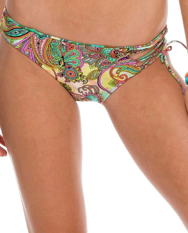 Luli Fama Moderate Bikini Bottom Leopard print bikini, Bold, Sexy, Fashionable
