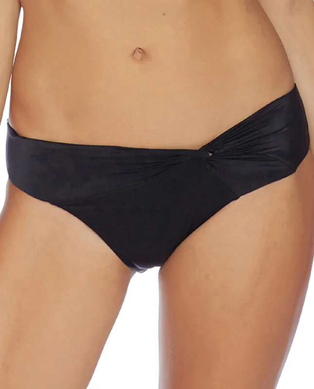 Luxe by Lisa Vogel Liquid Side Twist California Bikini Bottom High-rise bikini, Retro style, Comfortable, Sexy