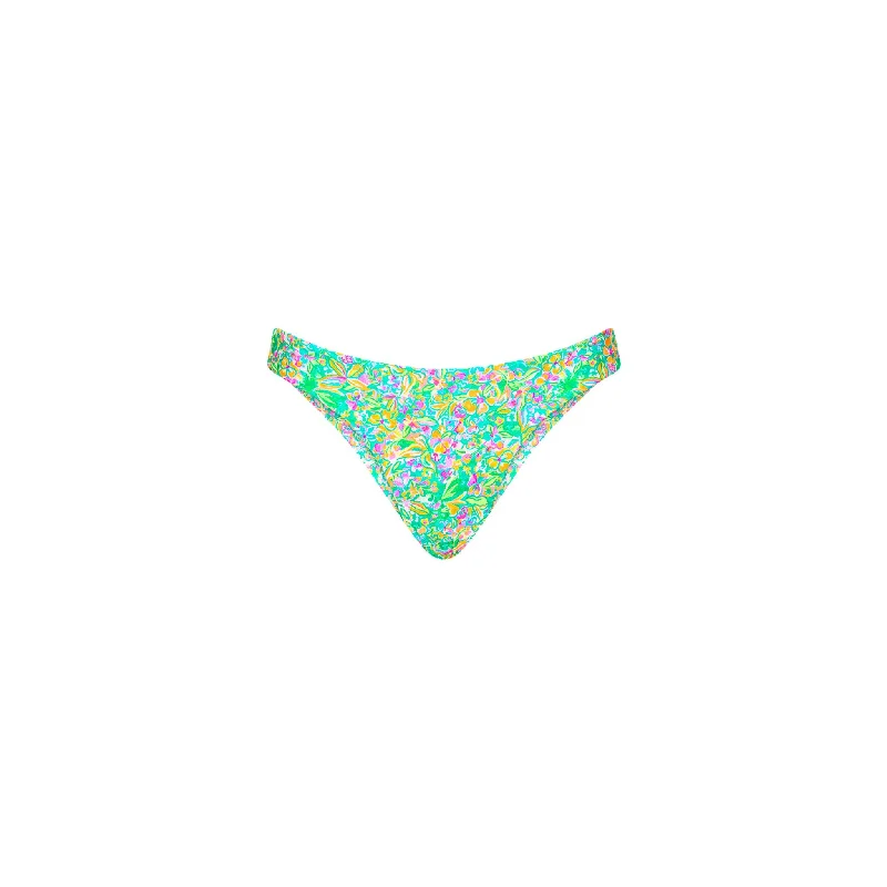 Minimal Full Coverage Bikini Bottom - Spring Fling High-neck bikini, Chic, Sexy, Swimwear