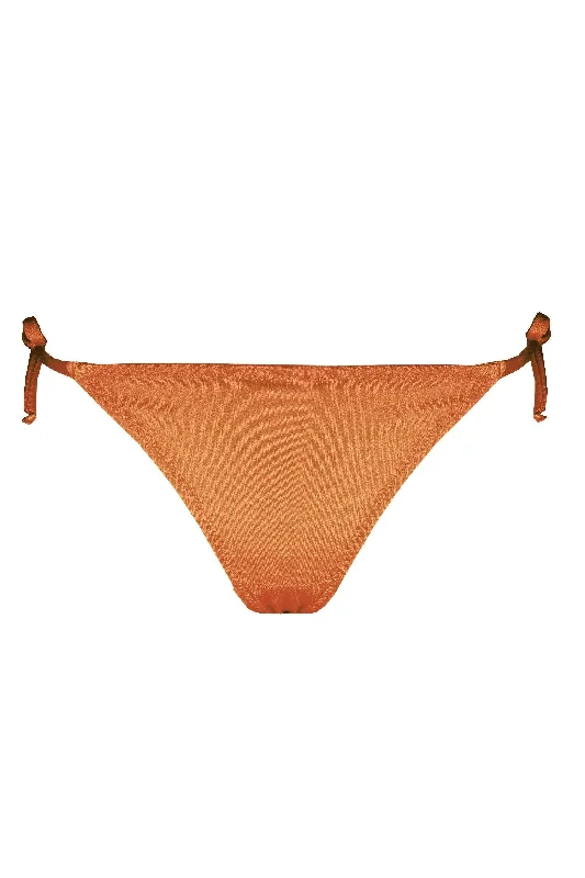 Mira bronze bikini strap bottom Black bikini set, Classic, Sexy, Trendy