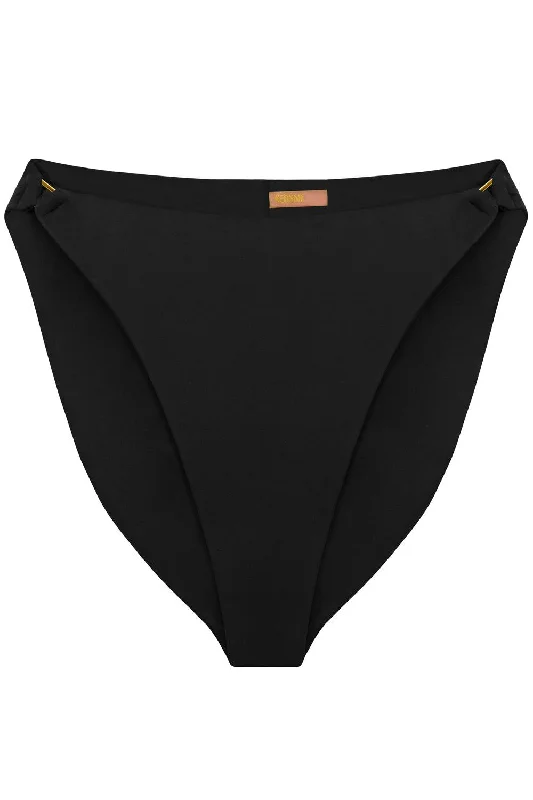 Radiya Black high waisted bikini bottom Strapless bikini, Sexy, Chic, Comfortable