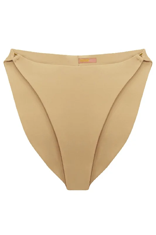 Radiya Light Beige high waisted bikini bottom Sport bikini, Activewear, Comfortable, Trendy