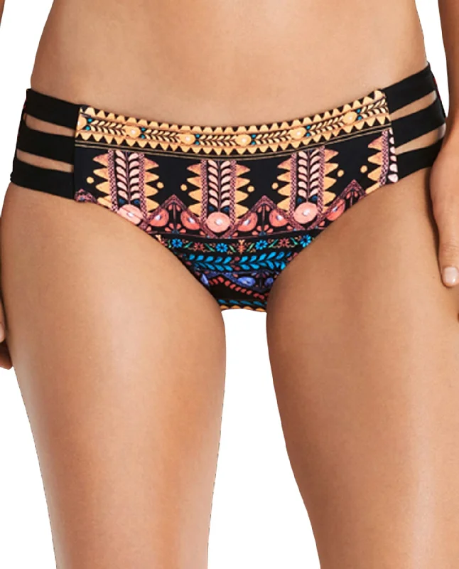 Seafolly Spice Temple Strappy Hipster Bikini Bottom Ruffle bikini, Feminine, Trendy, Sexy