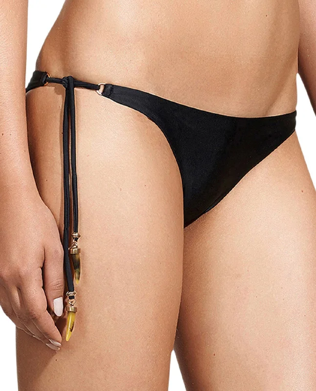 ViX Solid Side Tie Bikini Bottom Monokini bikini, Elegant, Sexy, Fashionable