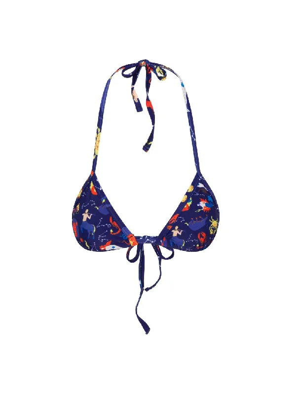Zodiac String Bikini Triangle Top | Sunga Life Ribbed bikini set, Textured, Sexy, Comfortable